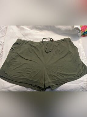 Avia Olive Green Athletic Shorts
